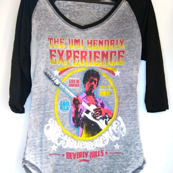 Tops - Jimi Hendrix Experience Tshirt